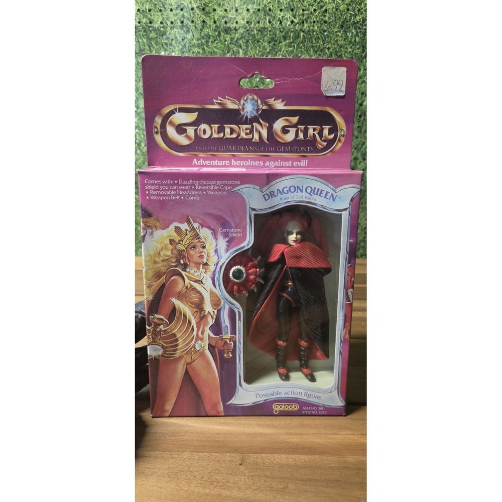 Vintage 1984 Golden Girl "Dragon Queen" in Sealed Box. Galoob.